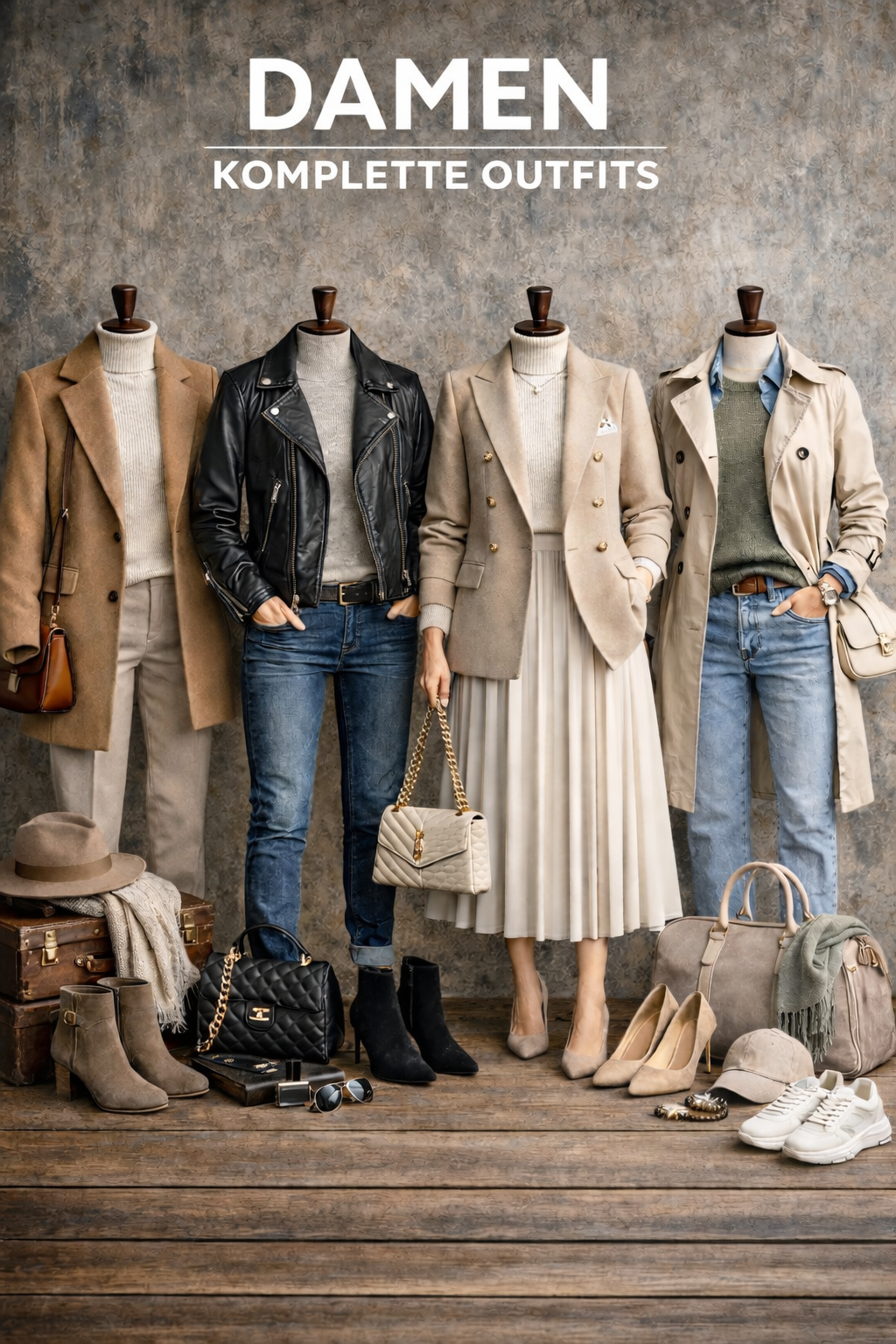 Damen komplette Outfits